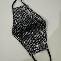 Mascherina paillettes