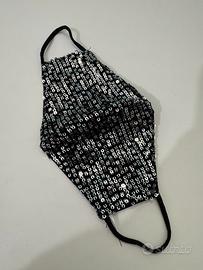 Mascherina paillettes