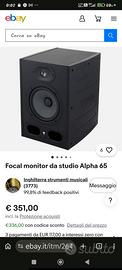 N#2 Focal monitor da studio Alpha 65