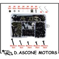 KIT VITI ALLUMINIO UNIVERSALI NERO