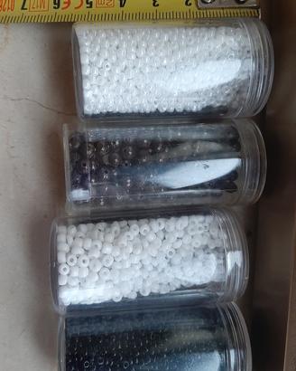 Set perline bracciali e collane fai da te 3 colori
