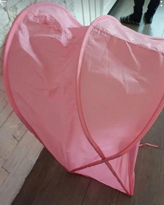 Tenda per lettino singolo bambina NOPERDI TEMPO