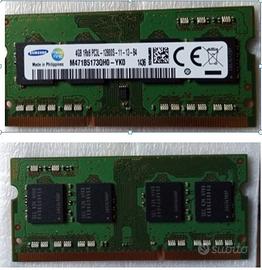 Ram ddr3 4 e 2gb