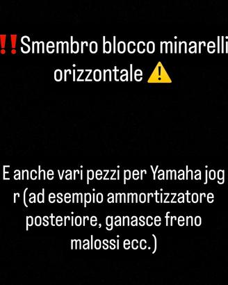 Smembro blocco minarelli orizzontale ac
