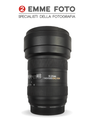 SIGMA 12-24 DG D II F4,5-5,6 CANON USATO GARANTITO