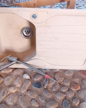 lavello da cucina 1  vasca con gocciolatoio comple