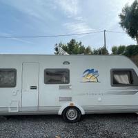 Roulotte "Sudwind Knaus" 6 posti + Veranda