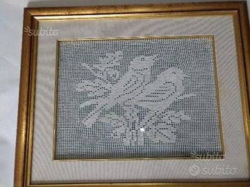 Quadro all' uncinetto