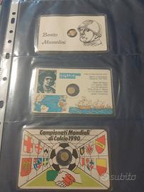 tre monetine commemorative 