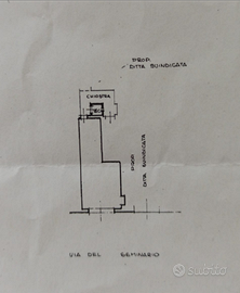 Due fondi adiacenti tot. 47mq piano terra +bagno