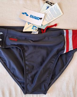 ARENA costume da bagno slip uomo taglia 54 grigio