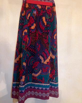 Gonna lunga in seta anni’70 Lanvin