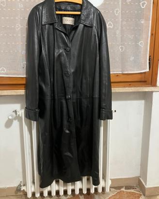 Giaccone in vera pelle da donna