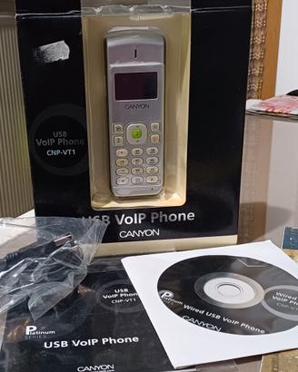 telefono voip usb, per PC e Skype 