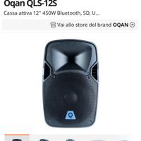 Cassa oqan qls 12s bluethoot