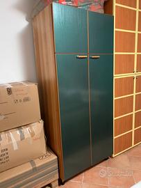 Dispensa Armadio Cucina Verde Bottiglia Aiko