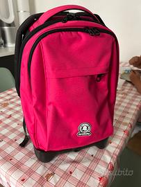 Zaino rosa INVICTA  con ruote
