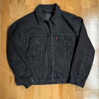 Levi's giacca denim sherpa