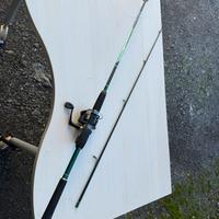 Canna da pesca Green Line + mulinello Alivio 2000