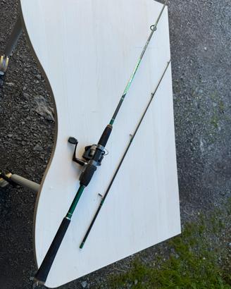 Canna da pesca Green Line + mulinello Alivio 2000