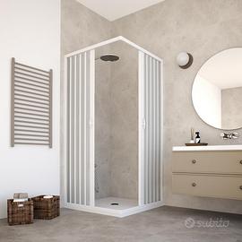 Box doccia pvc 70 x 70 PER RICAMBI Luna Dora Paola