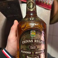 Bottiglia whisky chivas anno 1978