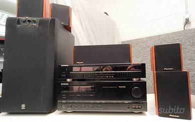 Pioneer Impianto completo di 5 Casse e Subwoofer