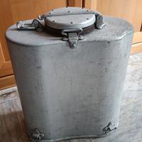 Tanica vintage in alluminio 