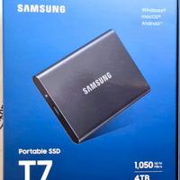 SSD Samsung T7 4TB - NUOVO