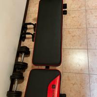 Panca, manubri, Maniglie Flessioni