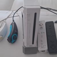 nintendo wii + sensori + telecomandi + 7 giochi