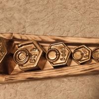 Set di 6  pesi in ghisa