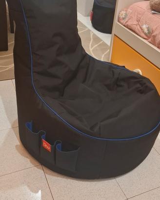 Poltrona pouf da gaming