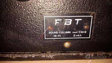 FBT C80E Sound column