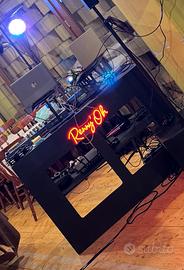 Console postazione Dj