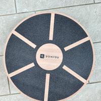 Tavola per l'equilibrio BALANCE BOARD legno nera

