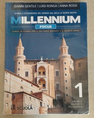 Libro di storia "MILLENNIUM FOCUS 1"
