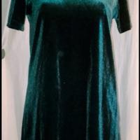 abito velluto verde 