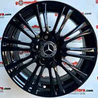 4 cerchi lega mercedes classe a b r16 lt4284