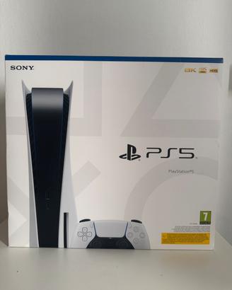 PlayStation 5 disc edition 825GB - box originale