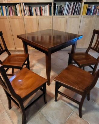 Tavolo arte povera legno massello