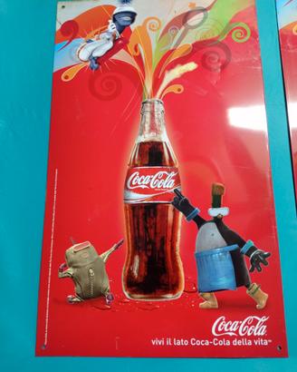 locandine Pirelli e Coca Cola