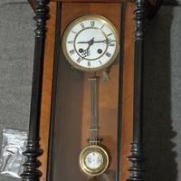 ANTICO OROLOGIO A PENDOLO DA PARETE EPOCA 1800 / 1