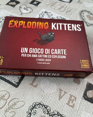Gioco da tavolo exploding kittens nuovo