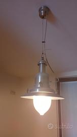 lampadario a sospensione cromato 