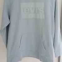 Felpa Levi' s taglia M azzurro