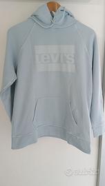 Felpa Levi' s taglia M azzurro