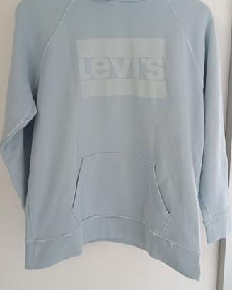 Felpa Levi' s taglia M azzurro