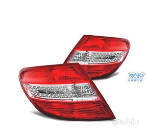 FANALI MERCEDES W204 LIMOUSINE 07-10 LED ROSSO CRI