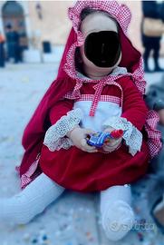 Costume di carnevale di Cappuccetto rosso